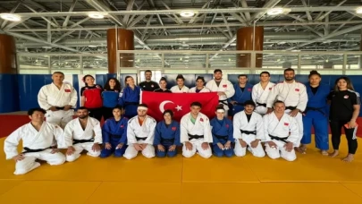 Milli judocular, İslami Dayanışma Oyunları için Burdur’da hazırlıklarını sürdürüyor