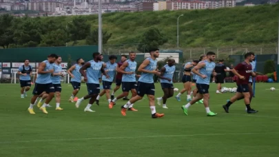 Trabzonspor, Hatayspor maçının hazırlıklarını sürdürdü