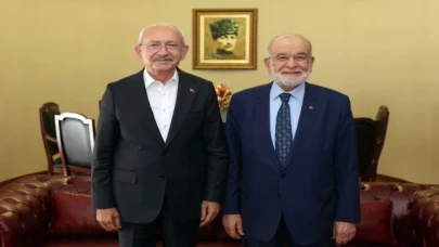 Saadet Partisi Genel Başkanı Karamollaoğlu, Kılıçdaroğlu’nu ziyaret etti