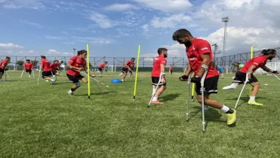Ampute Milli Futbol Takımı’nın Kocaeli kampı sona erdi
