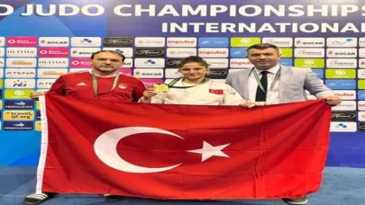 Gençler Dünya Judo Şampiyonası’nda  milli sporcu Yıldız, altın madalya kazandı