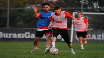 Gaziantep FK, MKE Ankaragücü maçının hazırlıklarını sürdürdü
