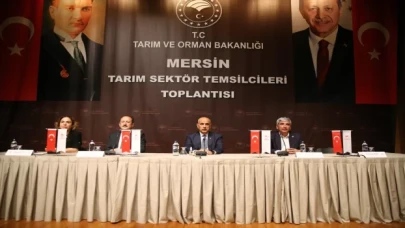 Bakan Kirişci, Mersin’de Tarım Sektör Temsilcileri Toplantısı’nda konuştu: