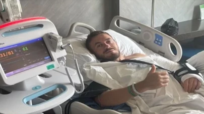 Trabzonsporlu futbolcu Edin Visca ameliyat edildi