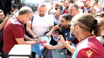 Trabzonspor kafilesi Danimarka’da 