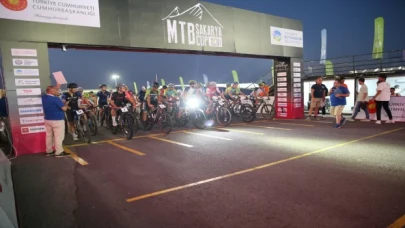 MTB Sakarya Night Cup yarışları düzenlendi