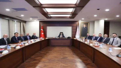 Bakan Nebati, ASO Başkanı Özdebir ile görüştü