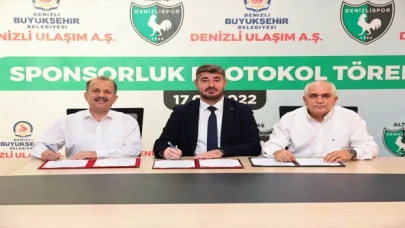 Altaş Denizlispor’a sponsorluk desteği