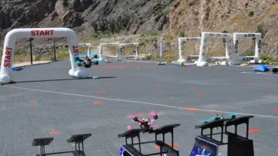 Türkiye Drone Şampiyonası’nın üçüncü etabı Artvin’de tamamlandı