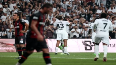 Beşiktaş farklı galibiyetle 3 puan aldı