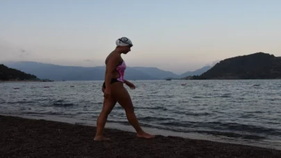 Ultra maraton yüzücüsü Bengisu, Manş Denizi’nden sonra Catalina Kanalı için hazır