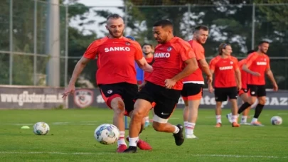 Gaziantep FK, Antalyaspor maçının hazırlıklarını sürdürdü