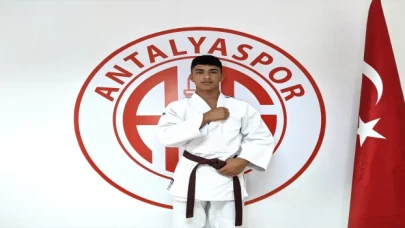 Antalyaspor’dan Judo Milli Takımı’na girme başarısı gösteren Yıldırım’a kutlama