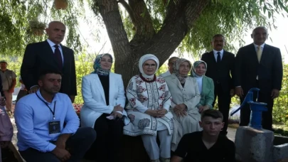 Emine Erdoğan, Tokat’ta ”Bereket Hasadı Programı”na katıldı: