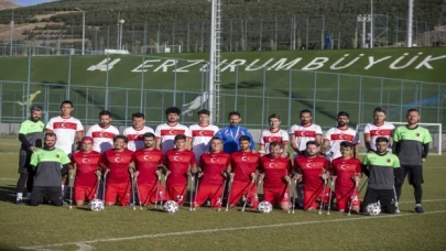 Ampute Milli Futbol Takımı’nın Erzurum kampı sona erdi
