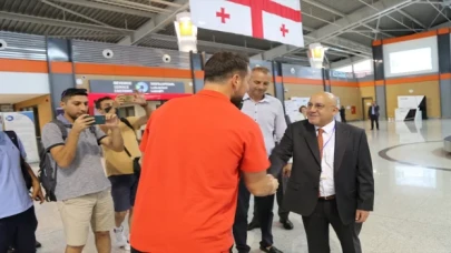 A Milli Erkek Basketbol Takımı, Gürcistan’a geldi