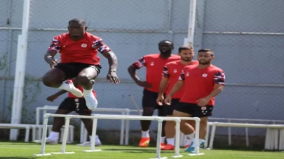 Sivasspor, Fatih Karagümrük maçının hazırlıklarını sürdürdü
