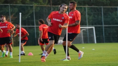 Gaziantep FK, Galatasaray maçı hazırlıklarını sürdürdü