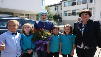Emine Erdoğan, Saraybosna’da özel gereksinimli çocuklarla bir araya geldi