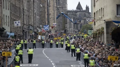 Kraliçe Elizabeth’in cenazesi Balmoral’dan İskoçya’nın başkenti Edinburgh’a götürüldü