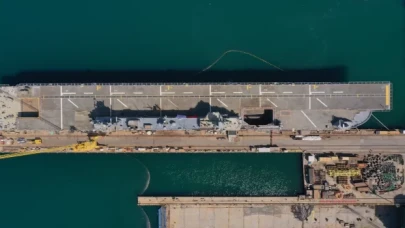 Türkiye’nin en büyük savaş gemisi TCG Anadolu yıl sonunda teslim edilecek