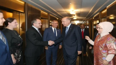 Cumhurbaşkanı Erdoğan Türk Amerikan Ulusal Yönlendirme Komitesi yemeğindeydi