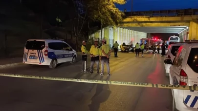 TEM Otoyolu’nda köprüden düşen otomobilin sürücüsü öldü