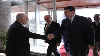 DP Genel Başkanı Uysal, Saadet Partisi Genel Başkanı Karamollaoğlu’nu ziyaret etti