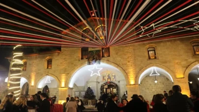 Hatay’da Ortodoks ve Katolik kiliselerinde Noel kutlandı