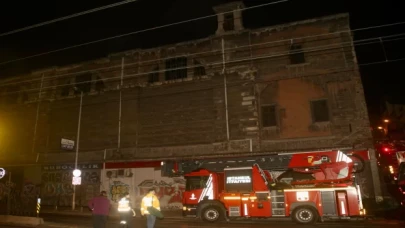 Karaköy’deki Ermeni kilisesinde yangın çıktı