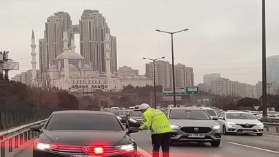 İstanbul’da usulsüz sirençakar kullanan araçlara yönelik denetim yapıldı