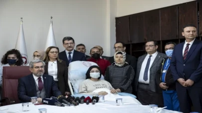 Enkazdan 248’inci saatte kurtarılan Aleyna Ölmez taburcu edildi