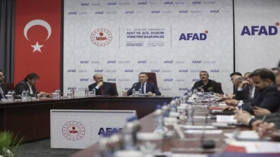 AFAD’da deprem koordinasyon toplantısı yapıldı