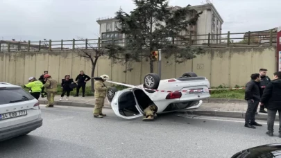 Üsküdar’daki trafik kazasında 1 kişi yaralandı
