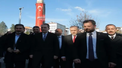 Yeniden Refah Partisi Genel Başkanı Fatih Erbakan, Çorum’da partilileriyle buluştu