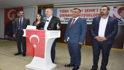 Zafer Partisi Genel Başkanı Özdağ, Şırnak’ta milletvekili aday tanıtım toplantısına katıldı