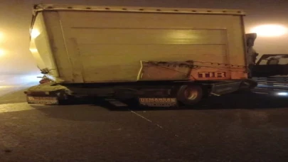 Anadolu Otoyolu’nun Bolu kesimindeki kaza ulaşımı aksattı