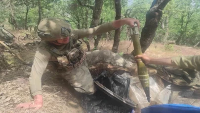 MSB: Pençe Operasyonu'nda teröristlere ait tanksavar mühimmatı ele geçirildi