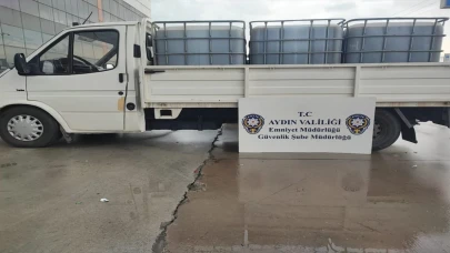 Aydın’da 3 bin 850 litre tağşiş zeytinyağı ele geçirildi