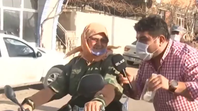 67 yaşındaki kadın, Kenan Sofuoğlu'na meydan okudu