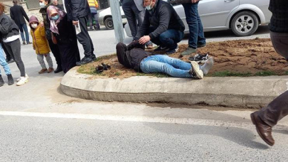 Ambulans kazaları karıştırdı, yaralı dakikalarca yerde kaldı