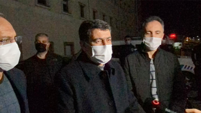 Ankara Valisi Şahin korkuttu, yolda hastaneye kaldırıldı