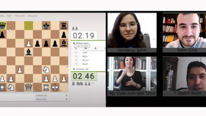 Benzersiz bir canlı yayın: İşaret dili çevirili satranç turnuvası