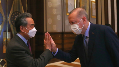 Cumhurbaşkanı Erdoğan, Çin Halk Cumhuriyeti Dışişleri Bakanı Vang Yi'yi kabul etti