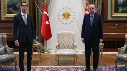 Erdoğan, Muhsin Yazıcıoğlu'nun oğluyla görüştü