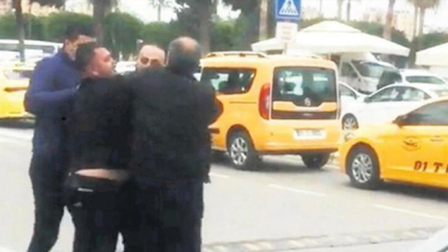 Hasan Şaş, havalimanında kavga etti