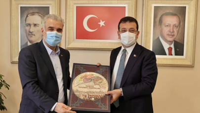 İmamoğlu'ndan AK Parti İstanbul İl Başkanına ziyaret