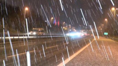 İstanbul'da kar yağışı