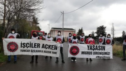 Migros işçileri bir kez daha gözaltına alındı