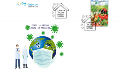 PTT AŞ'den koronavirüs salgını konulu özel gün zarfı